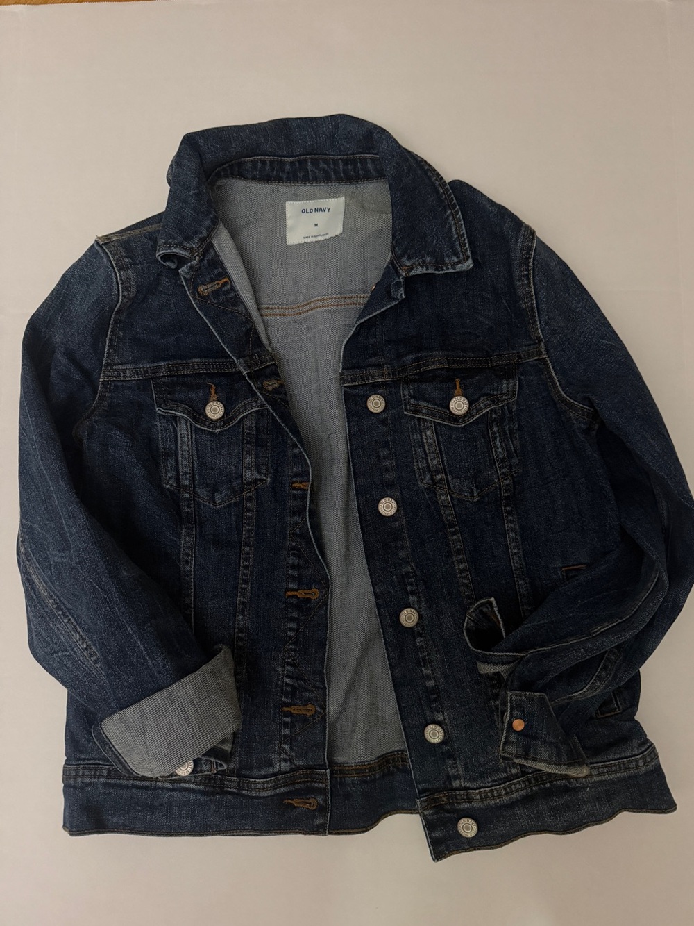 Old Navy Dark Blue Women’s Denim Jacket